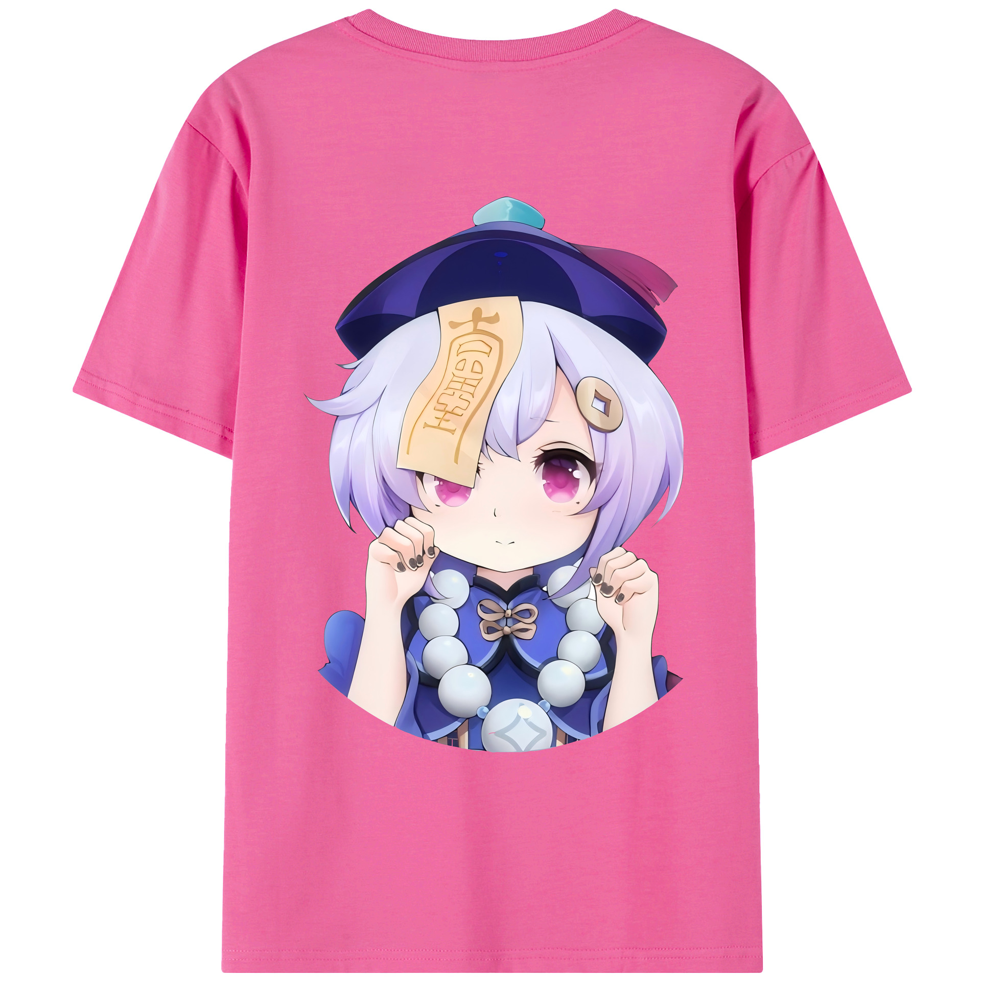 げんし神 七七 なな  genshin Nana レディース半袖Tシャツ(バックプリント)